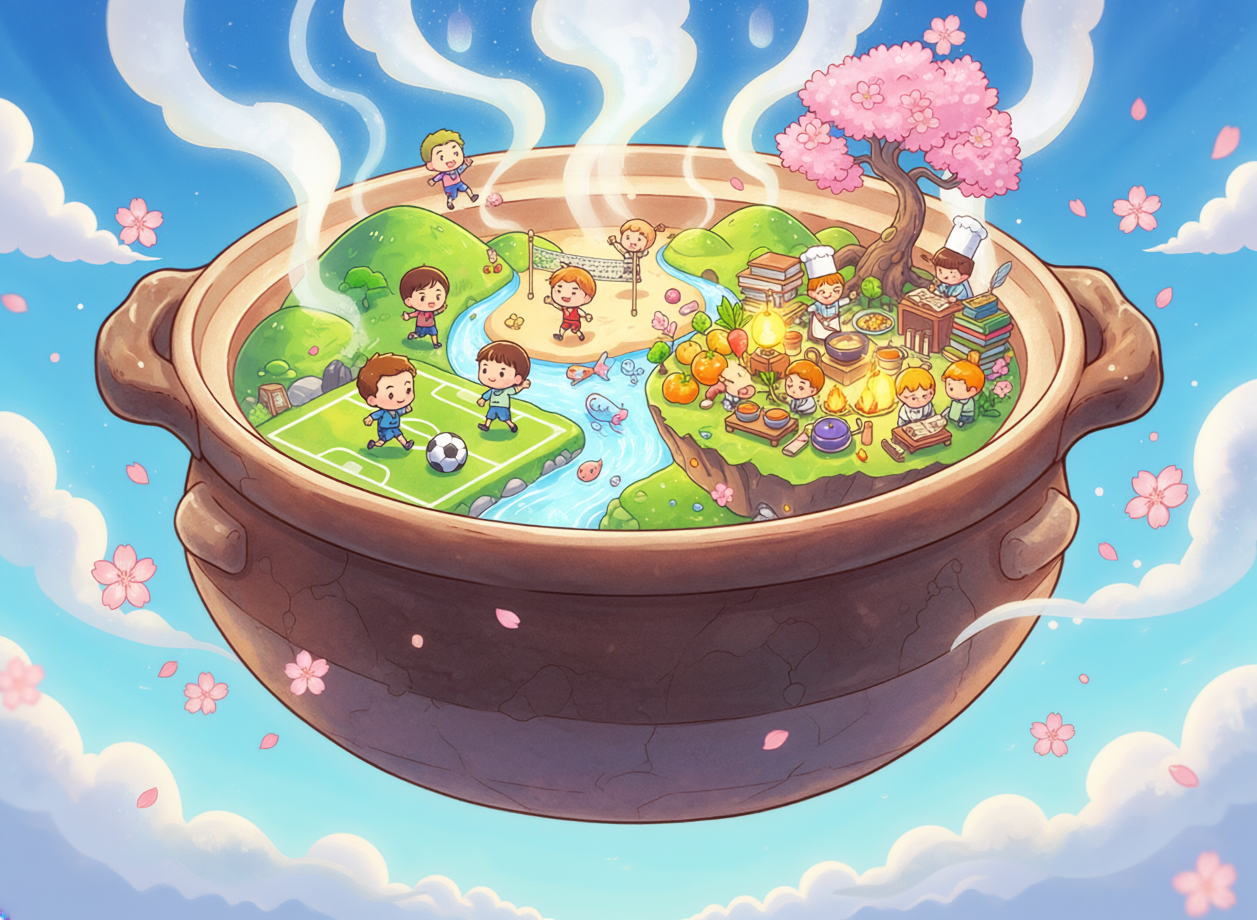 子どもたちが楽しく活動する様子